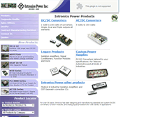 Tablet Screenshot of intronicspower.com